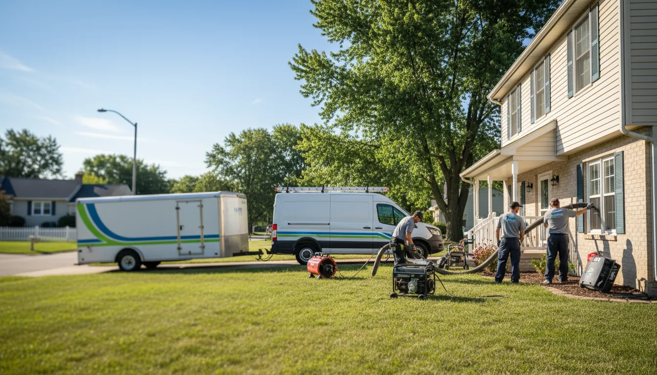Flooded Basement Restoration And Cleanup With Repair in Bethel, MO near me